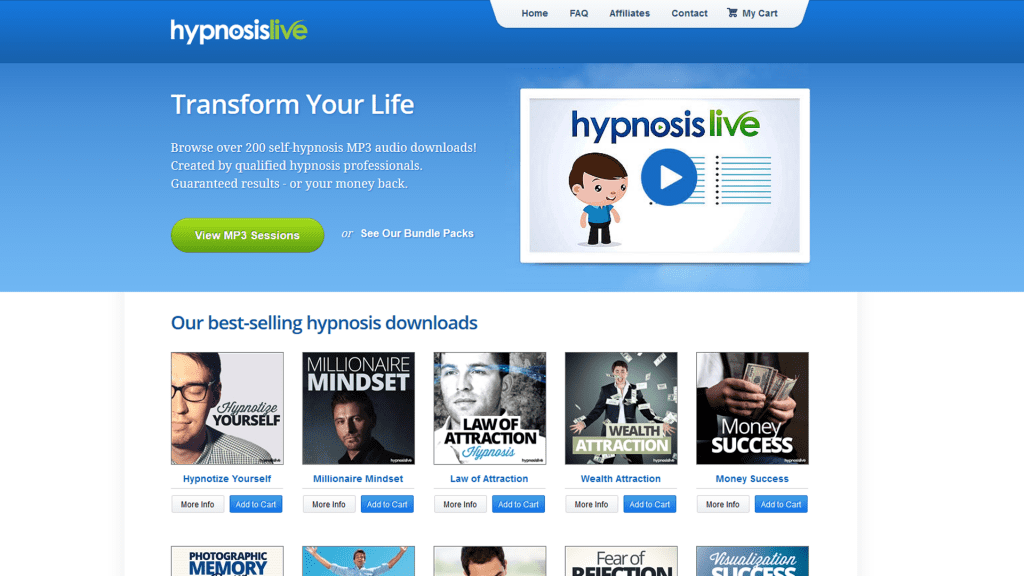 Hypnosis Live Image